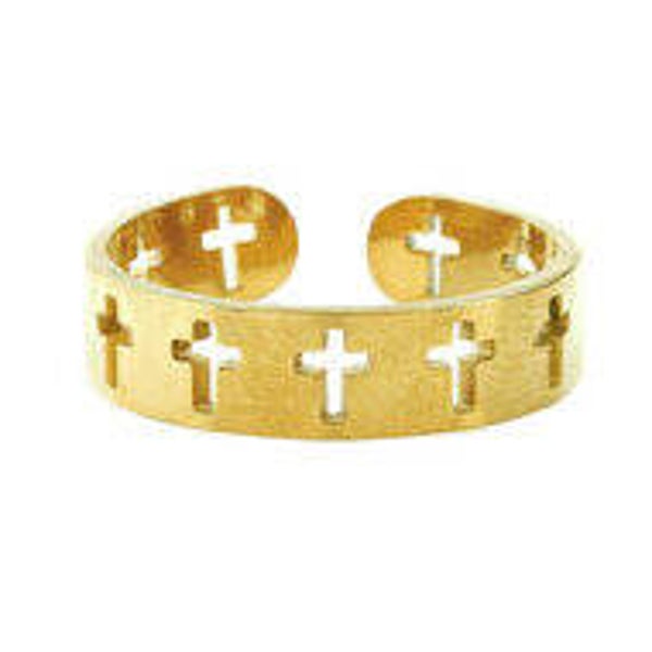 195002602106 - Ring - Open Cross