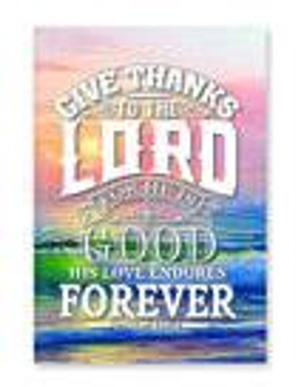 9555483833283 - Journal Hardcover Give thanks to the Lord
