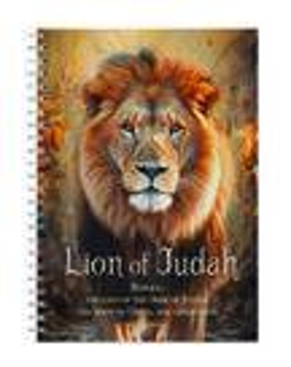 9555483833153 - Journal Spiraalgebonden - Lion of Judah