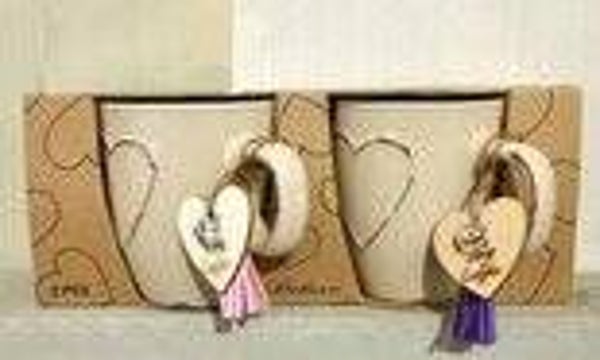 7422257136166 - Mokken set (2) Creme GeloofHoop Liefde