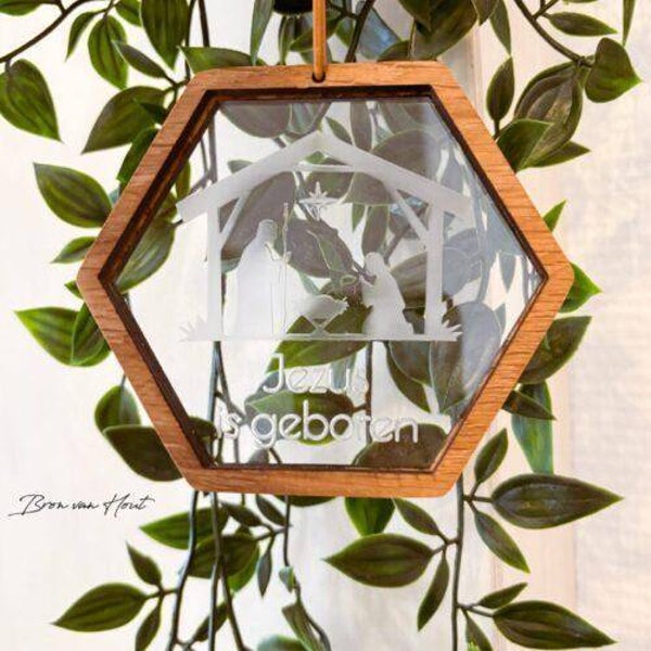 KP202512 - Kersthanger plexiglas