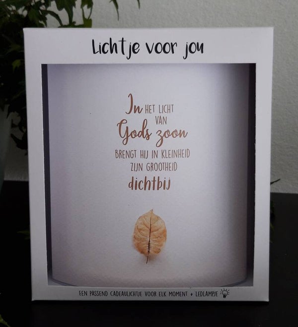2019354 - Lichtje voor jou - In het licht van Gods Zoon