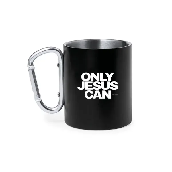 MA277225 - Mok met karabijnhaak - Only Jesus can