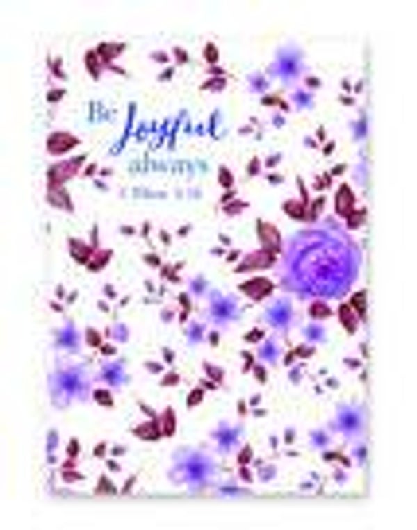 9555483833238 - Journal - Hardcover - Be joyful always