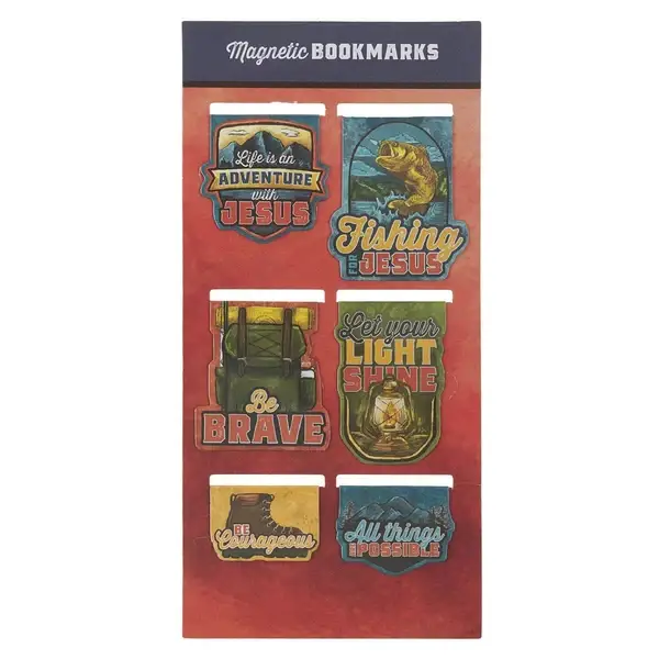 6006937177840 - Magnetische boekenleggers - Adventure with Jesus