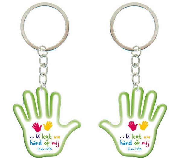 64953884 - Sleutelhanger - U legt uw hand op mij