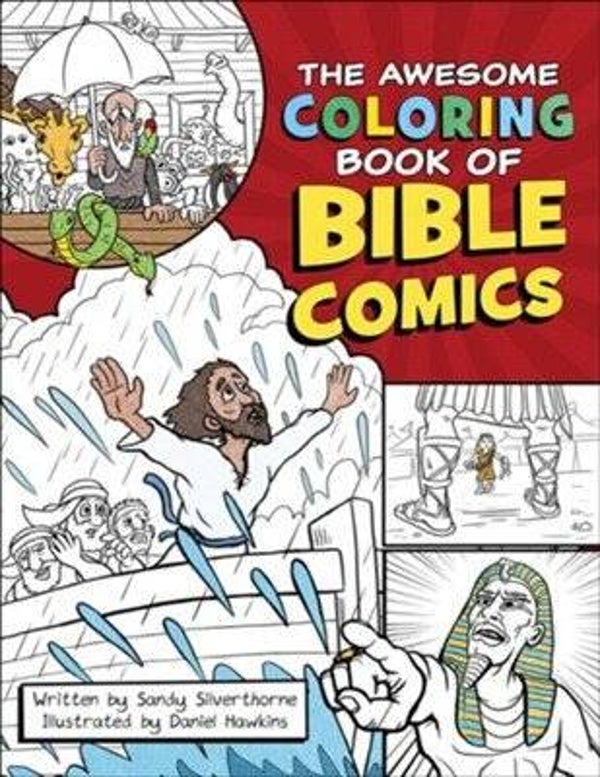 9780736971034 - Kleurboek - Awesome Coloring Book of Bible Comics