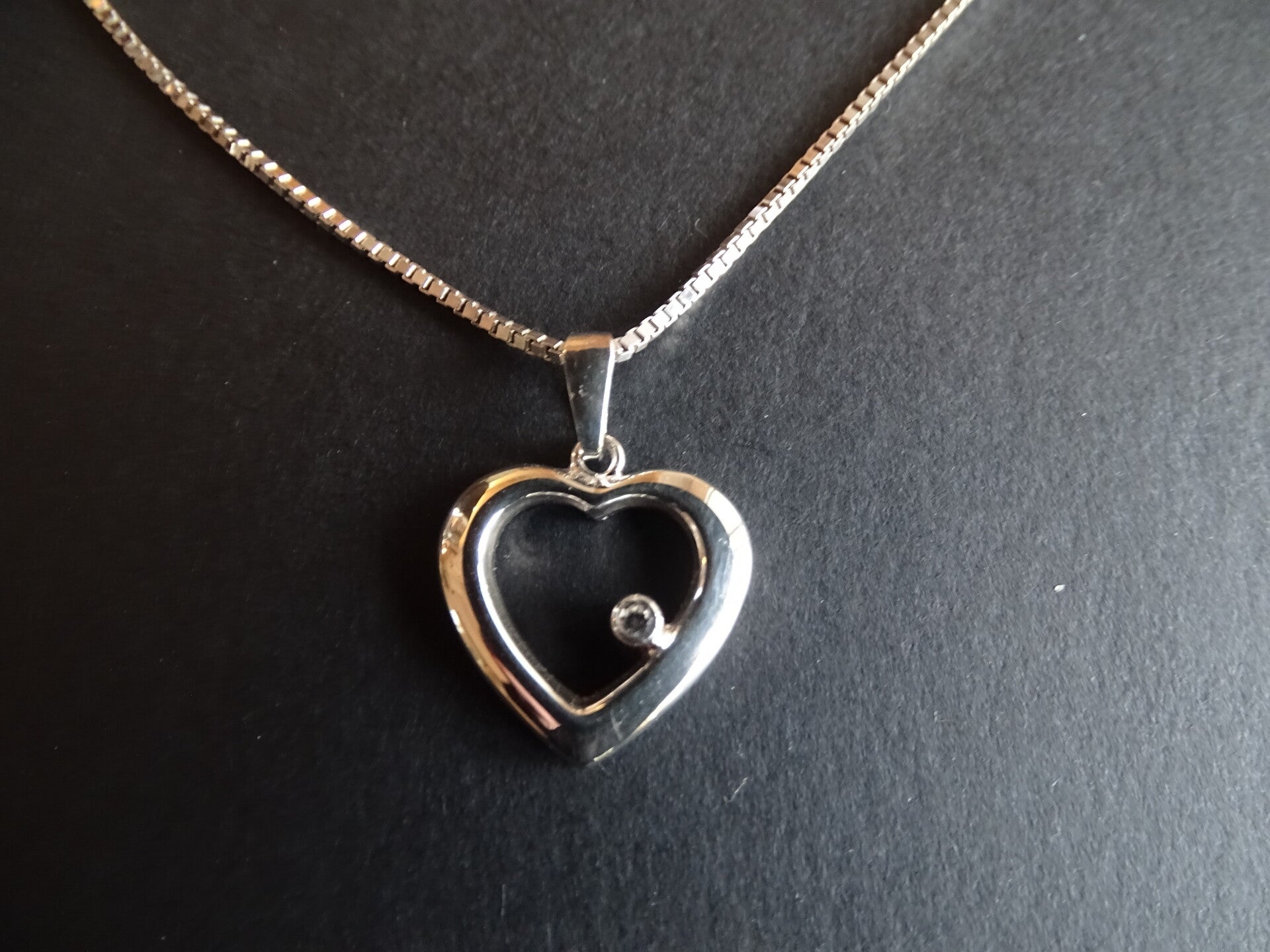 Ketting - Zilver - Hart