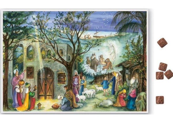 Adventskalender - Met chocolade