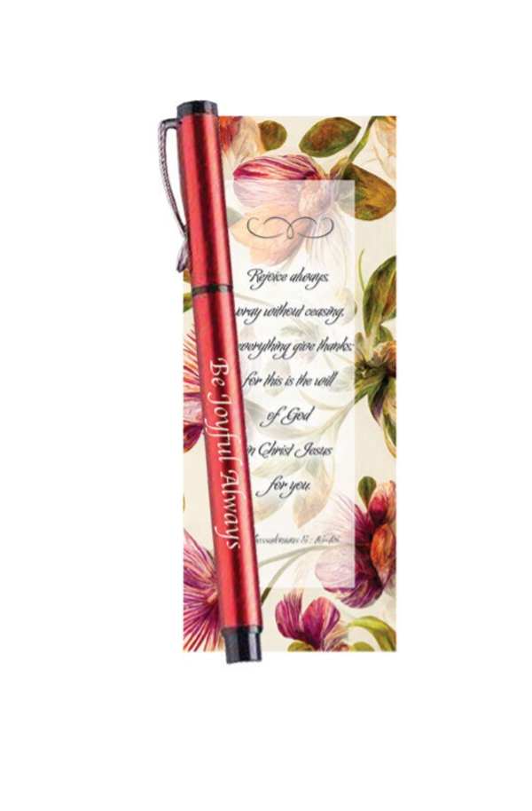 9555483828722 - Gelpen Boekenlegger - Be Joyful