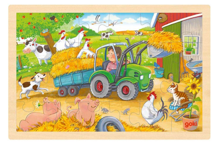 4013594574204 - Puzzel - Kleine tractor