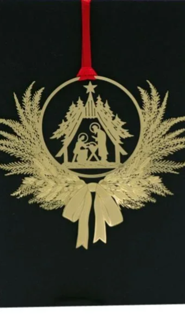 4250944325264 - Kerstboomhanger metaal - Kribbe