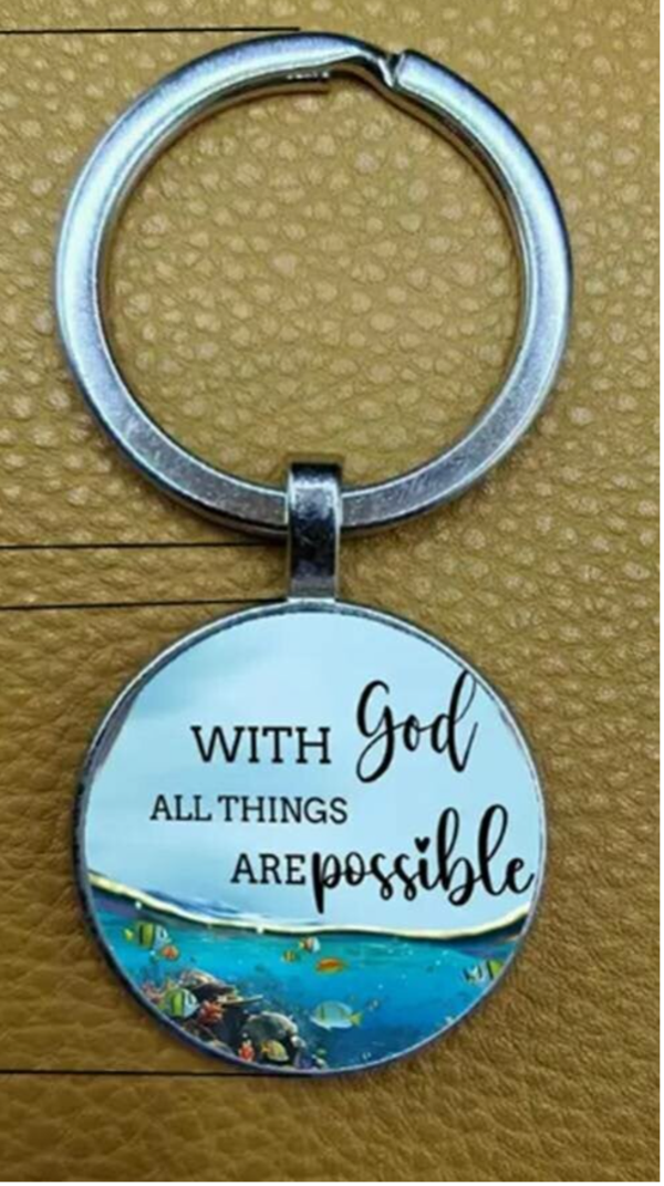 7422257148107 - Sleutelhanger - All things possible