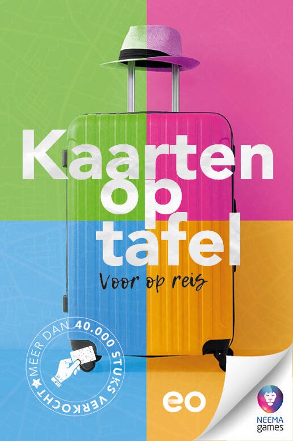 9789492925480 - Spel - Kaarten op Tafel - Reiseditie