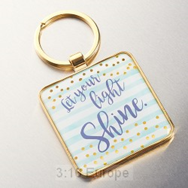 6006937138452 - Sleutelhanger - Let your light shine