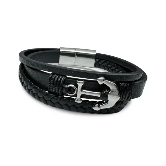 MA47911 - Armband leer - Anker