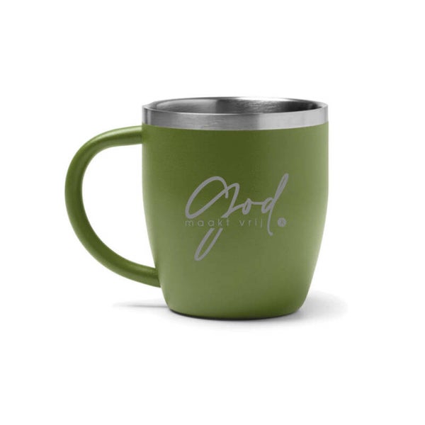 OW51017GR - Beker - God maakt vrij