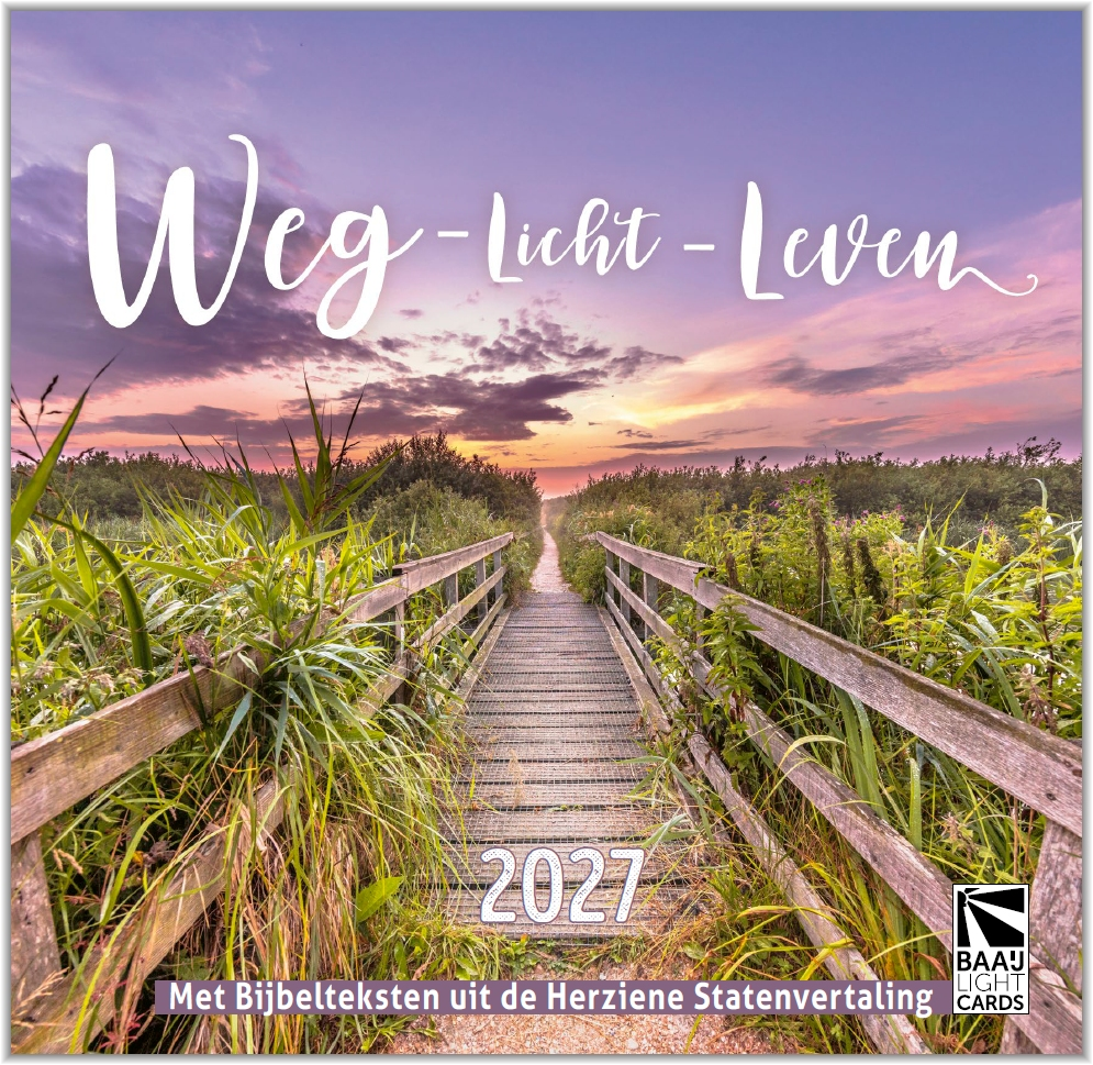 Maandkalender - Weg-Licht-Leven 2027