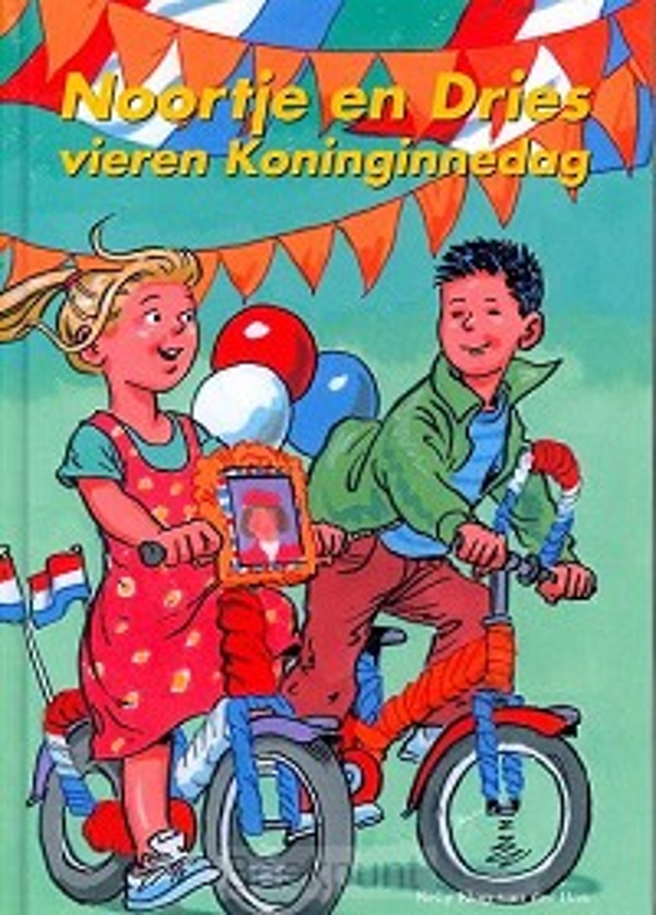 Noortje en Dries vieren Koninginnedag - Nelly Klop-van der Bas