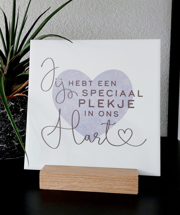 2023401 - Tegeltje voor jou - Jij hebt een speciaal plekje in ons hart