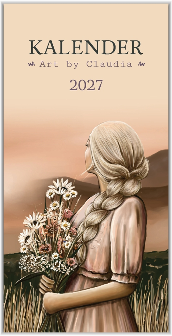 Maandkalender - Art by Claudia 2027