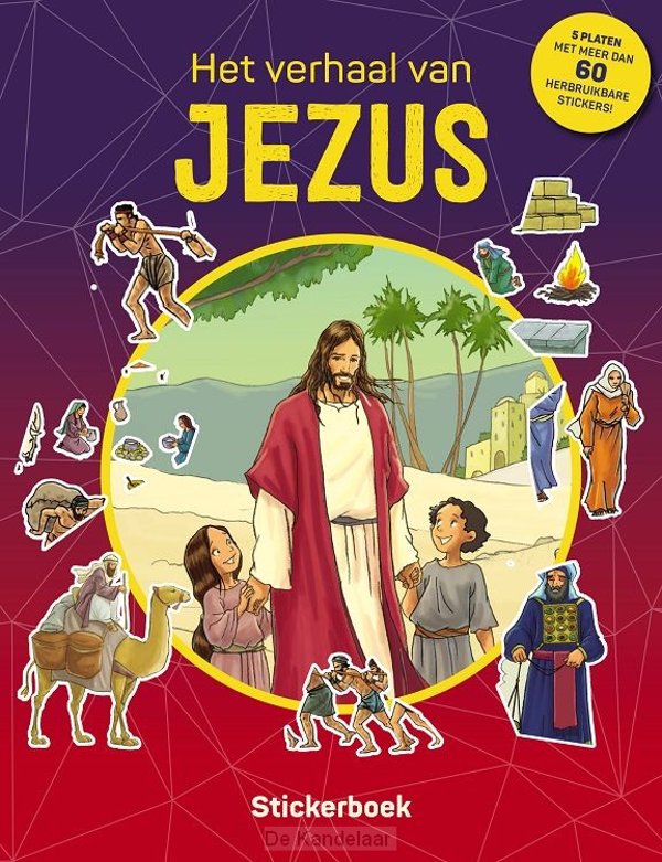Het verhaal van Jezus stickerboek