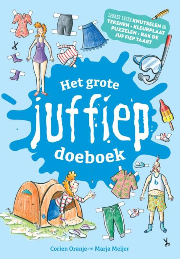 Het grote juf Fiep doeboek - Corien Oranje en Marja Meijer