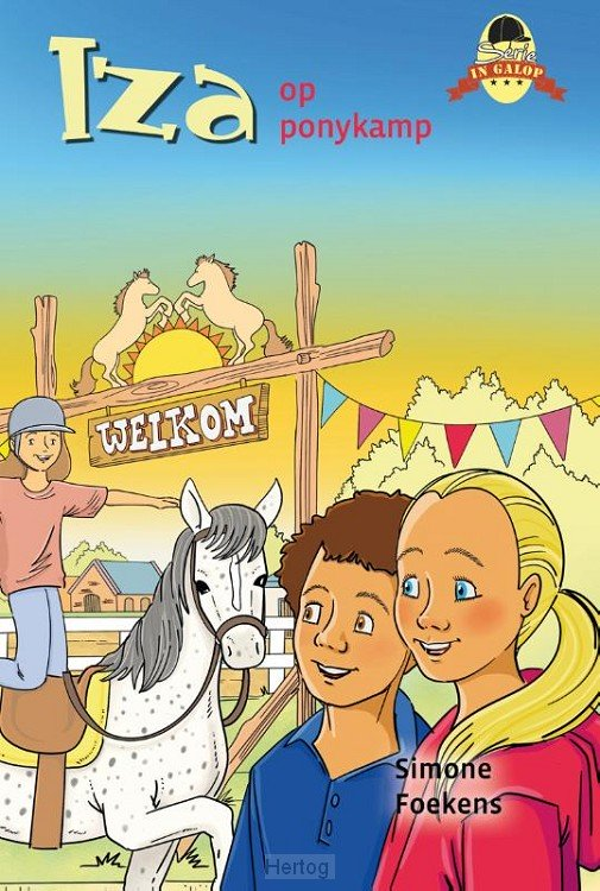 Iza op ponykamp - Simone Foekens