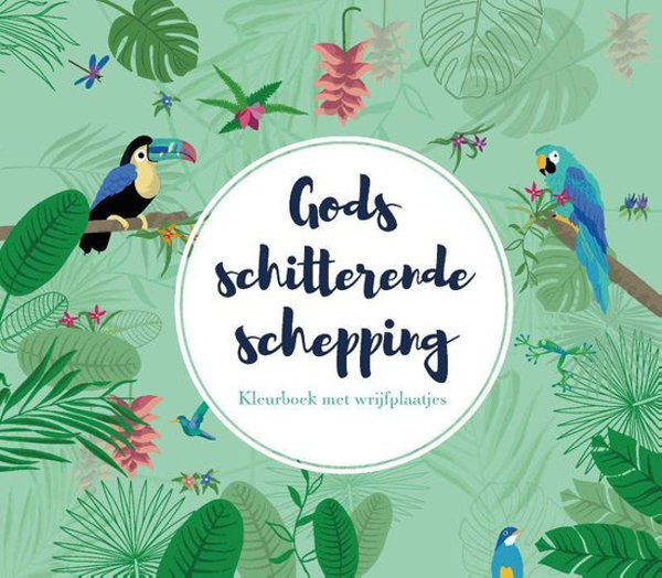 Gods schitterende schepping Kleurboek met wrijfplaatjes - Emma Segal