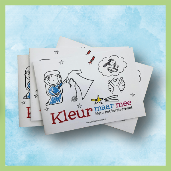 Kleur maar mee - de wonderwolk