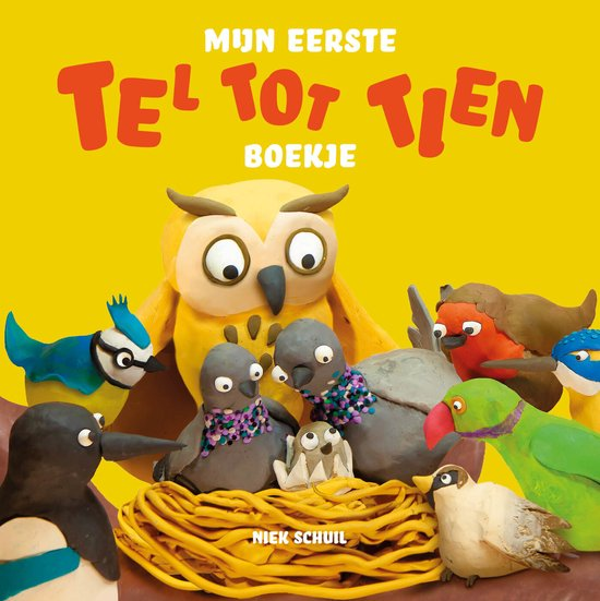 Mijn eerste tel tot 10 boekje - Niek Schuil