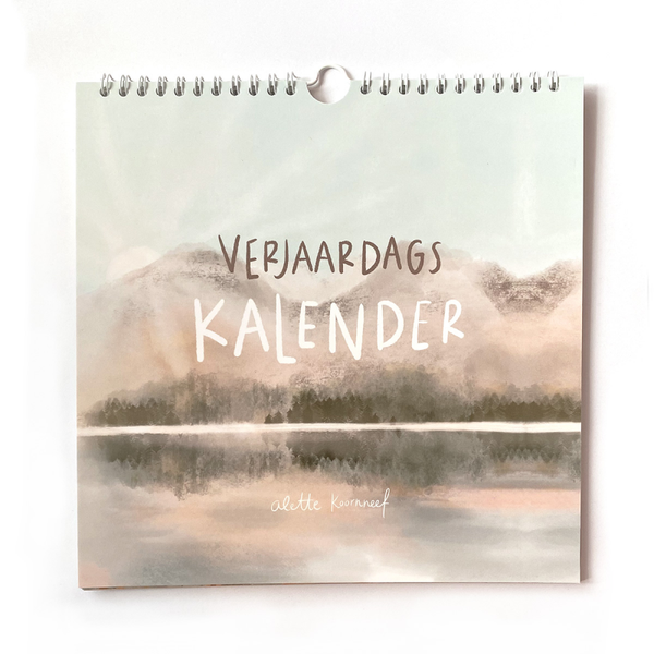 Verjaardagskalender 'Nooit alleen' - Alette Koornneef