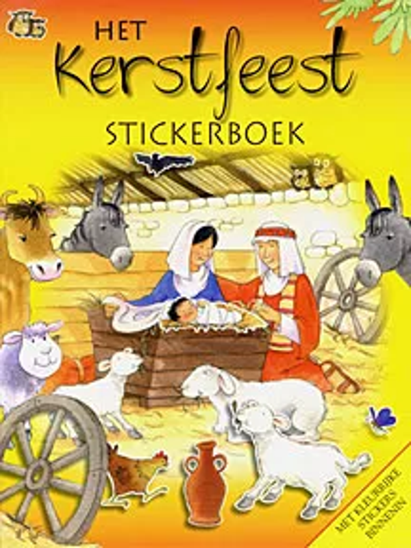 Het Kerstfeest stickerboek
