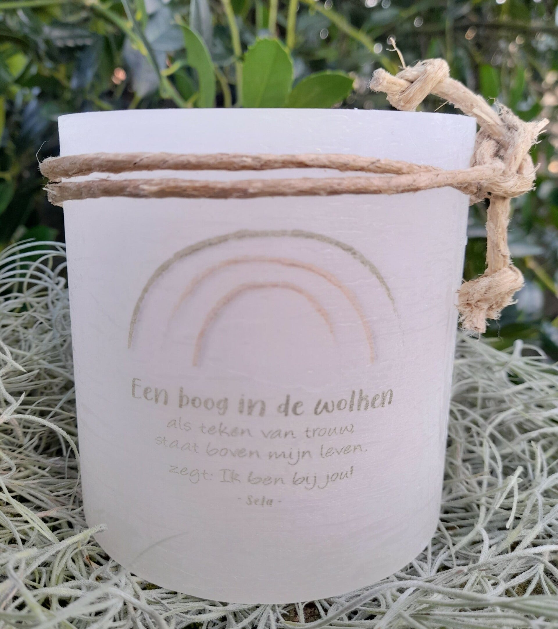 15552 - Windlicht S - Een boog in de wolken