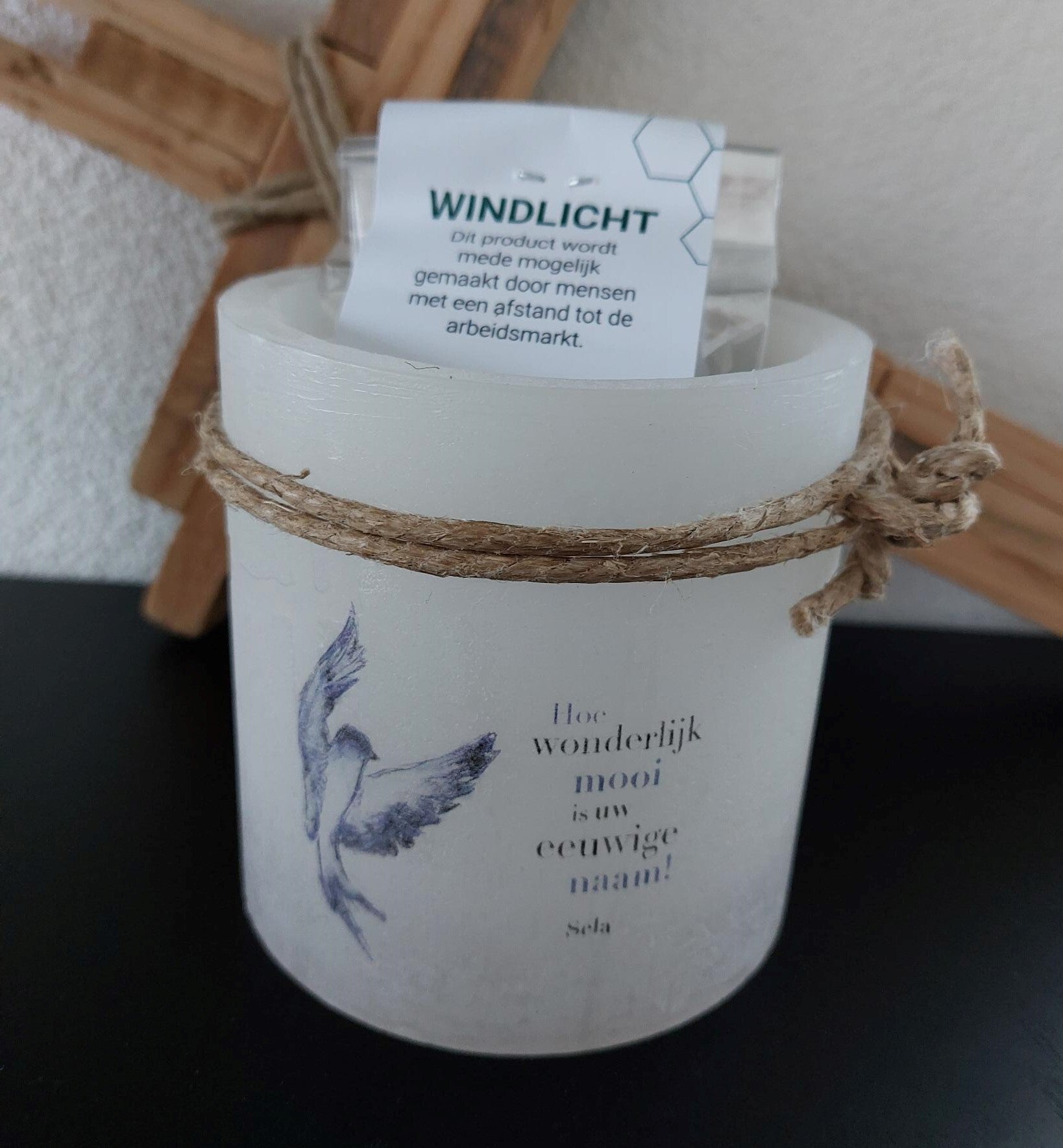 15584 - Windlicht S - Hoe wonderlijk mooi