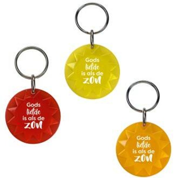 9752921 - Sleutelhanger - Gods liefde is als de zon