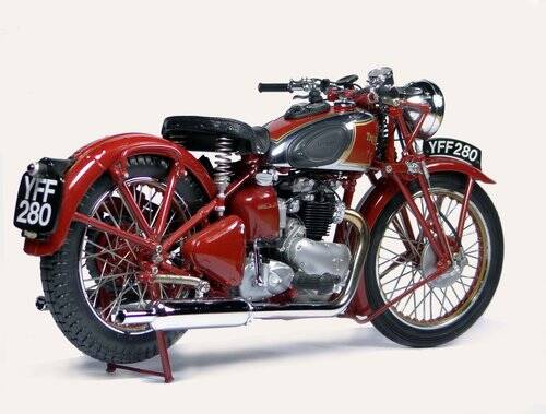 MINICHAMPS Diecast schaal 1:12 Triumph Speed Twin 1939 | Hobbimex.nl