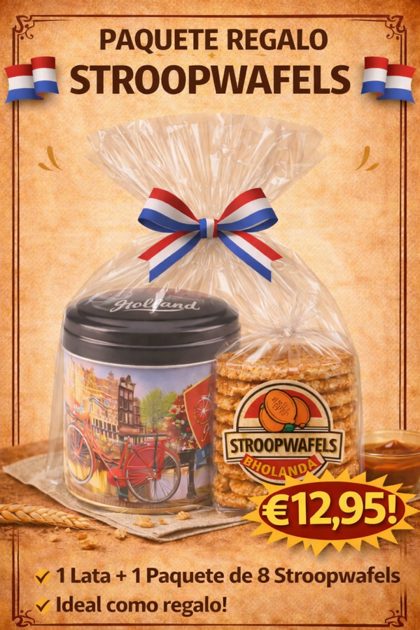 Paquete Regalo Stroopwafels Holanda