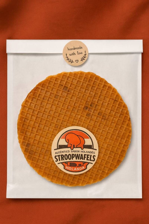 Stroopwafel XXL con Mantequilla – 15 cm