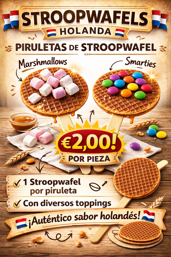 Stroopwafel Lolly – unidad