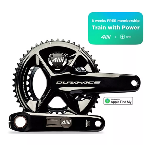 Powermeter 4iiii Dual-Side PRECISION 3+ PRO-Ride Ready Shimano Dura Ace R9200