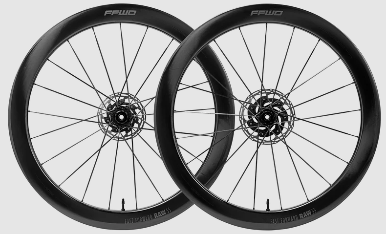 Laufradsatz FFWD RAW 55 Disc Carbon