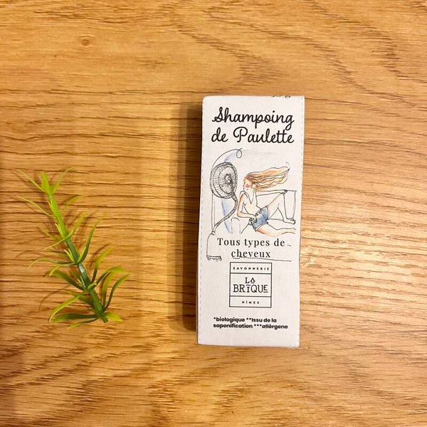 Shampoing solide bio zéro déchet & made in France