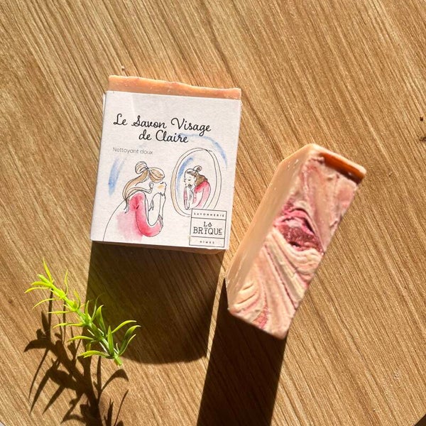 Savon visage bio surgras zéro déchet & 100% made in France🇫🇷