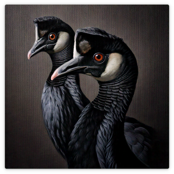 Schwarze Vögel