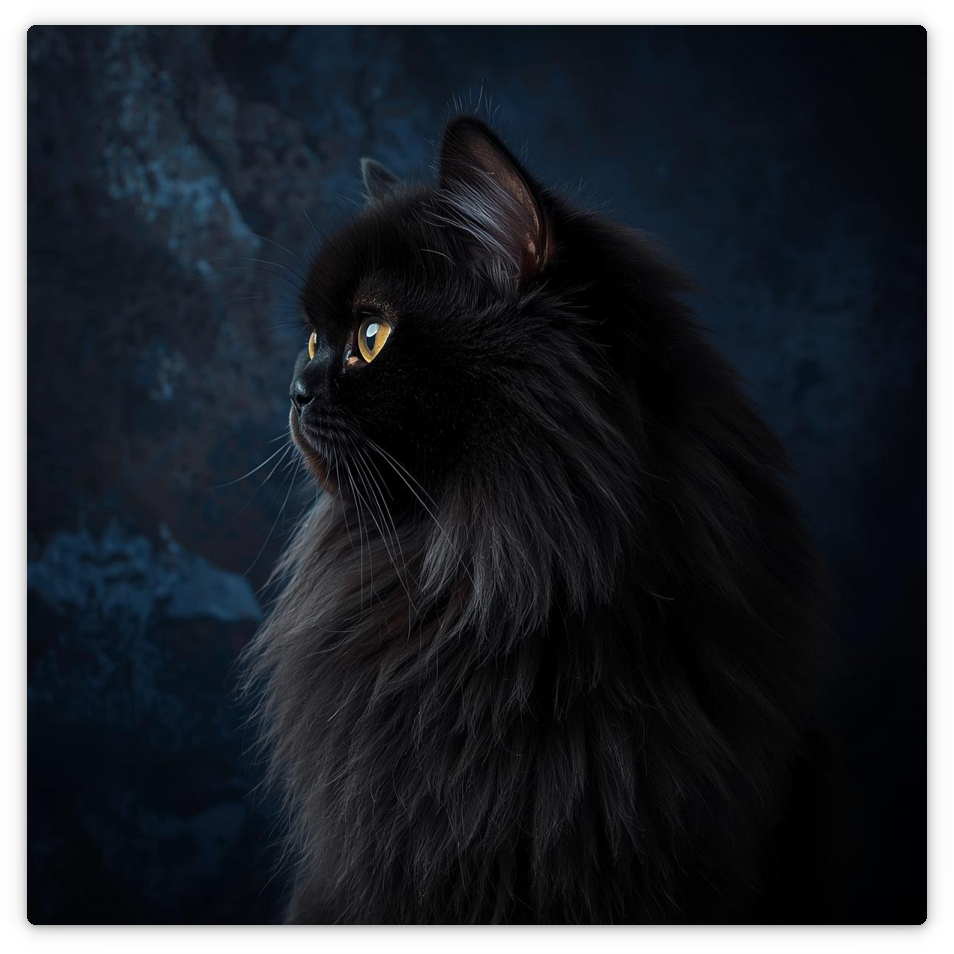 Langhaar Katze