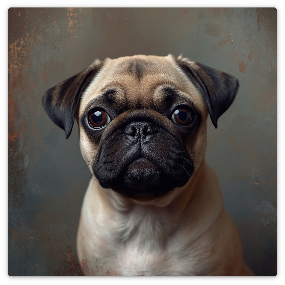 Mops Welpe