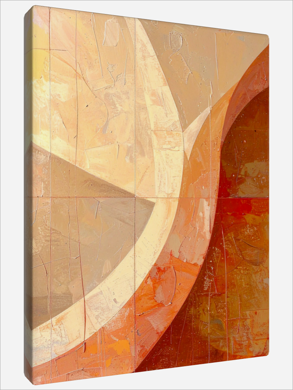 "Orange Waves"