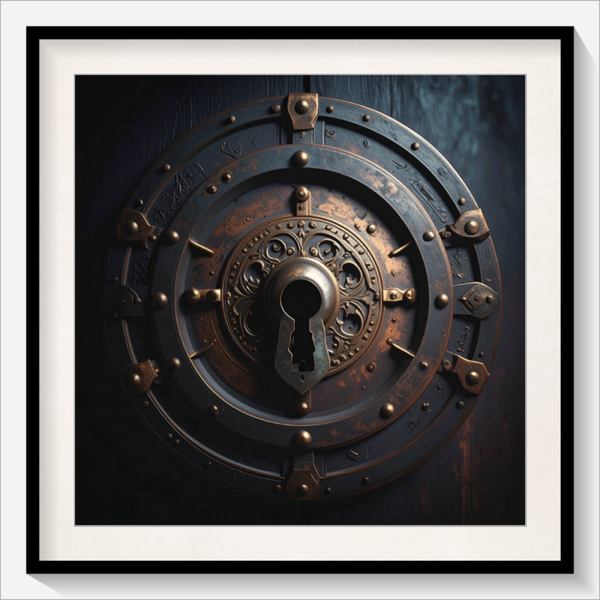Steampunk Tresortür