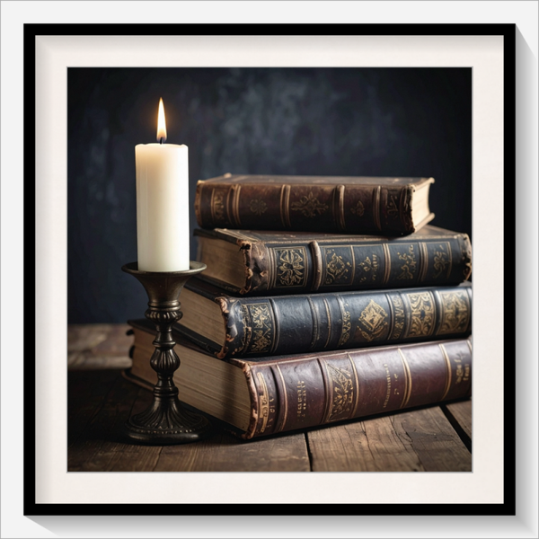 Stapel alter Bücher